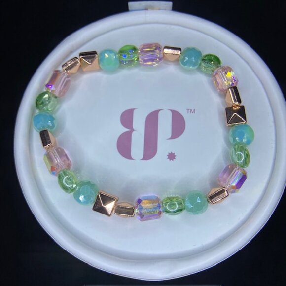 Bloom Where You're Planted w/ Pink Flower Charm RBP6949 Spring Stack 2024 - Picture 5 of 6